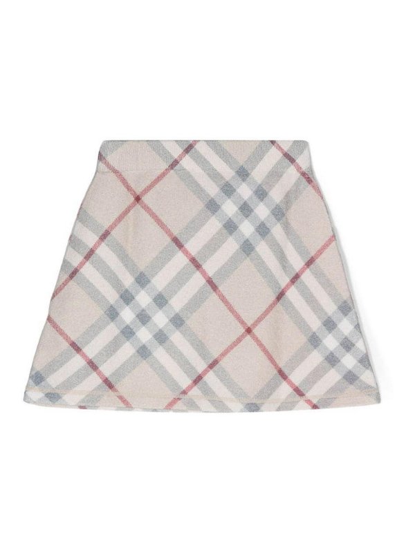 The Best Shops BURBERRY: Jupes midi et au genou - Jupe Midi - Blanc