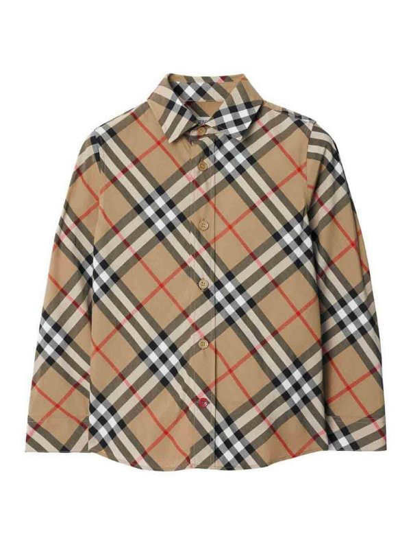 BURBERRY: Poloshirts - Poloshirt - Weiß