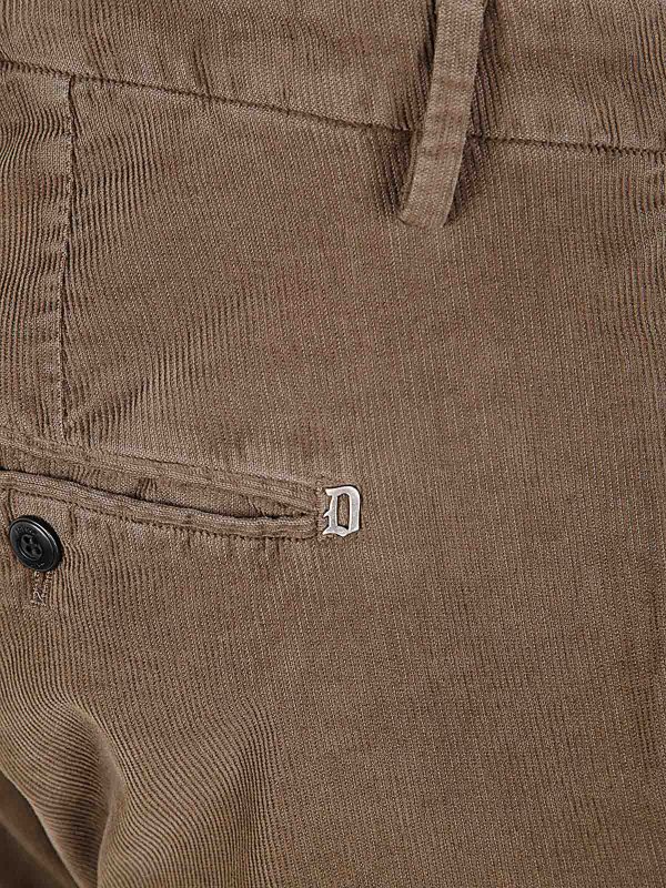 The Best Shops DONDUP: カジュアルトラウザー - カジュアルパンツ - 赤