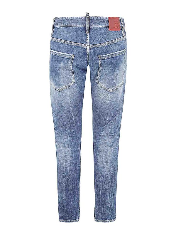 DSQUARED2: straight leg jeans online - Sexy Twist Jeans