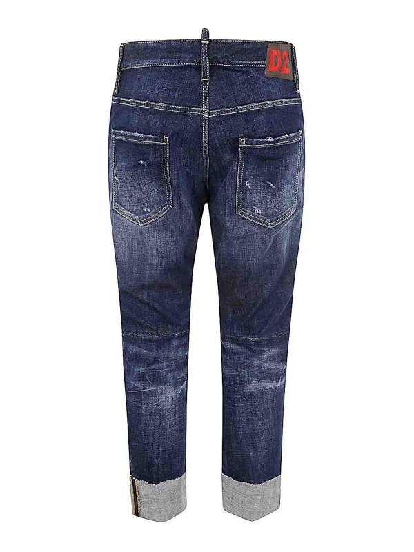 DSQUARED2: straight leg jeans online - Sailor Jeans