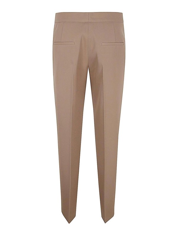 JIL SANDER: Tailored & Formal trousers online - Tailored beige pants