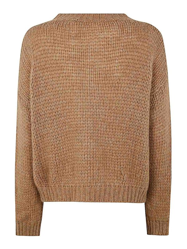 NUUR: クルーネック online - クルーネック - ブラウン