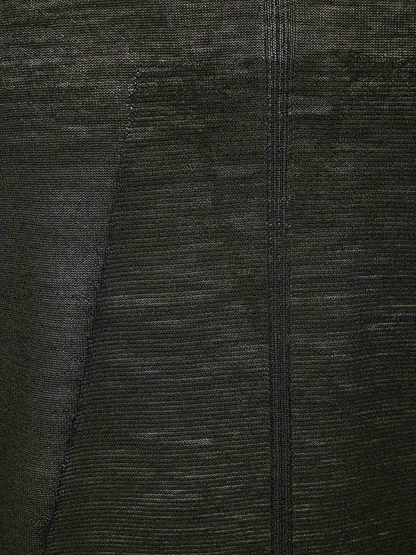 The Best Shops RICK OWENS: Strickpullover mit Rundhalsausschnitt - Rundhalspullover - Grün