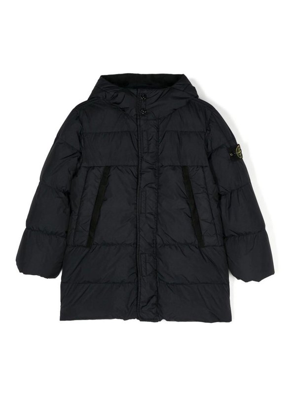 Stone Island Junior: Chaquetas y Chaquetones acolchados - Chaqueta Alcochada - Azul