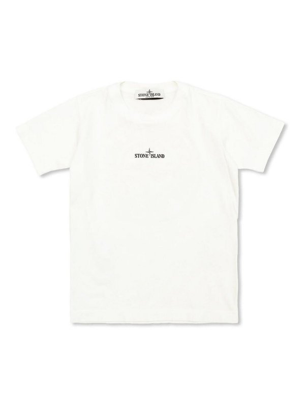 Stone Island Junior: t-shirts - Cotton T-Shirt