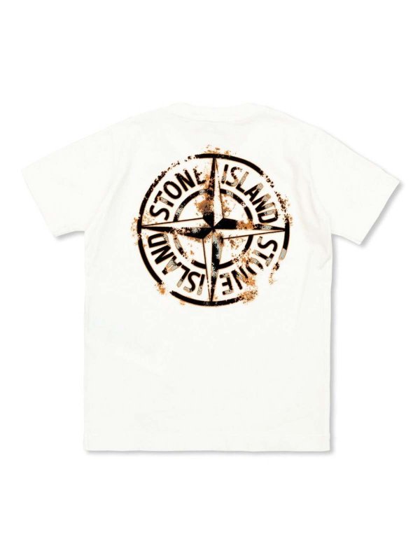 The Best Shops Stone Island Junior: t-shirts - Cotton T-Shirt