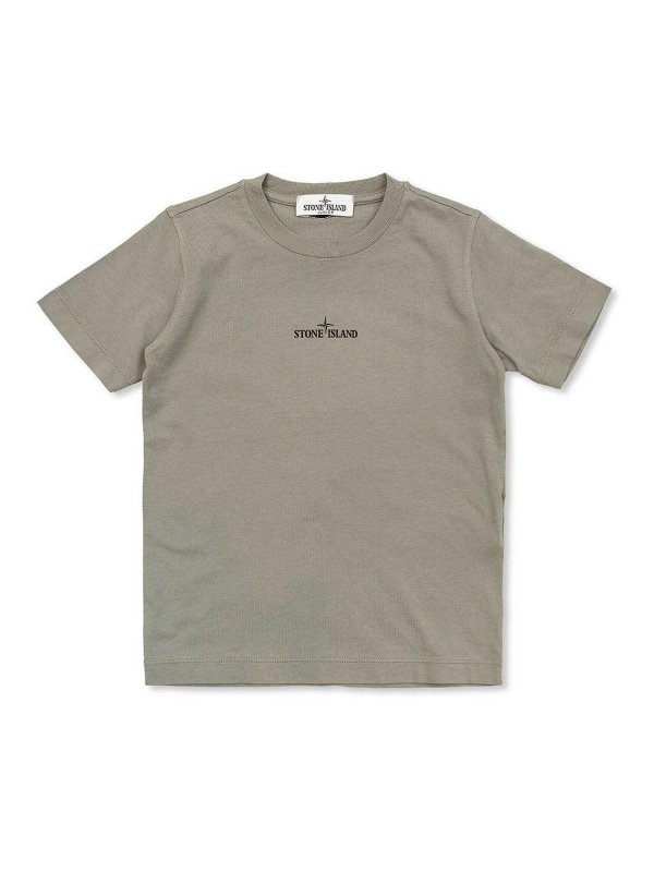 Stone Island Junior: Camisetas - Camiseta - Gris