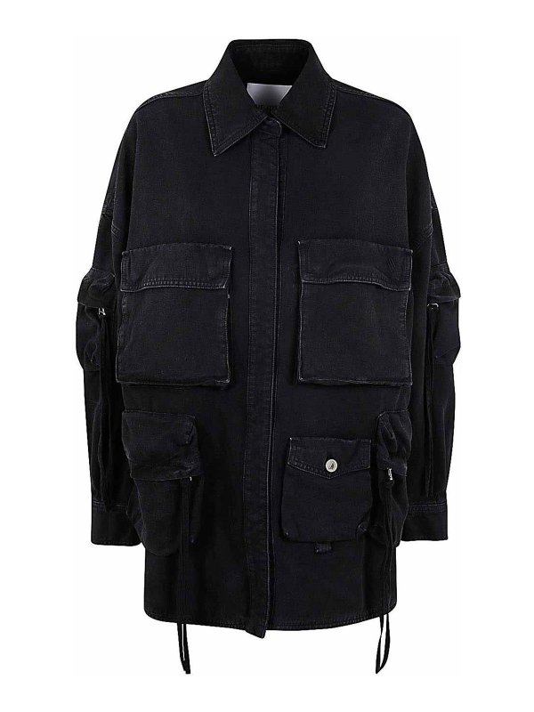 The Attico: ショートコート - ショートコート - 黒