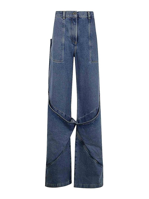 The Attico: bootcut jeans online - Denim jeans