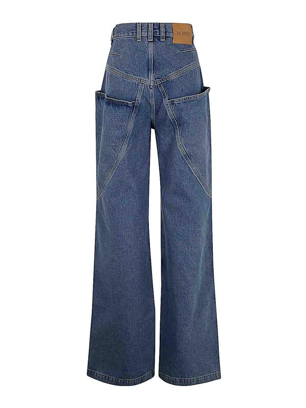 The Best Shops The Attico: bootcut jeans - Denim jeans