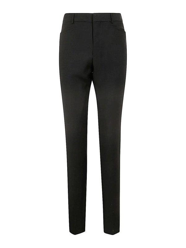TOM FORD: Pantaloni sartoriali - Pantaloni in seta