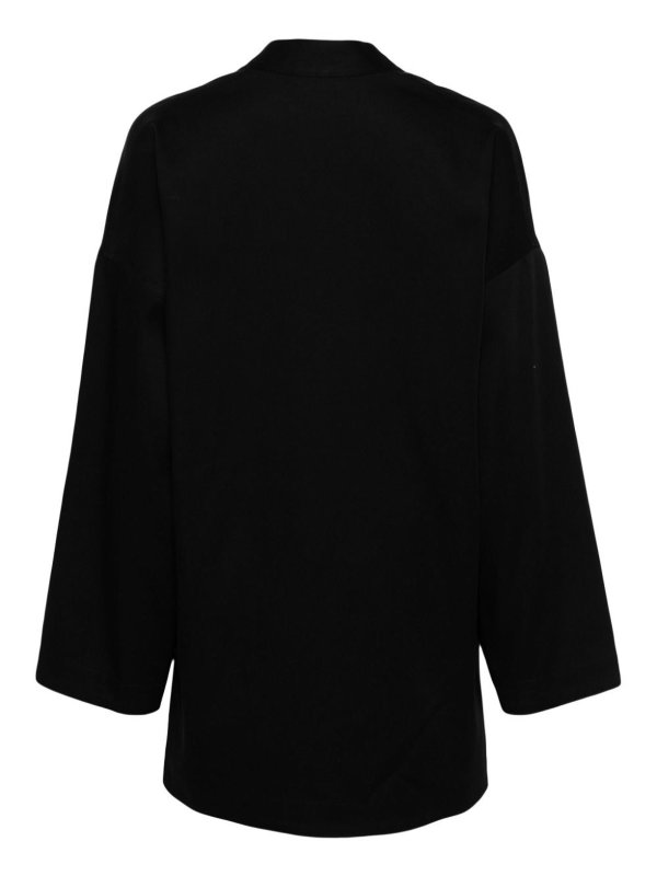 TOTEME: cardigans online - Oversized Cotton Cardigan