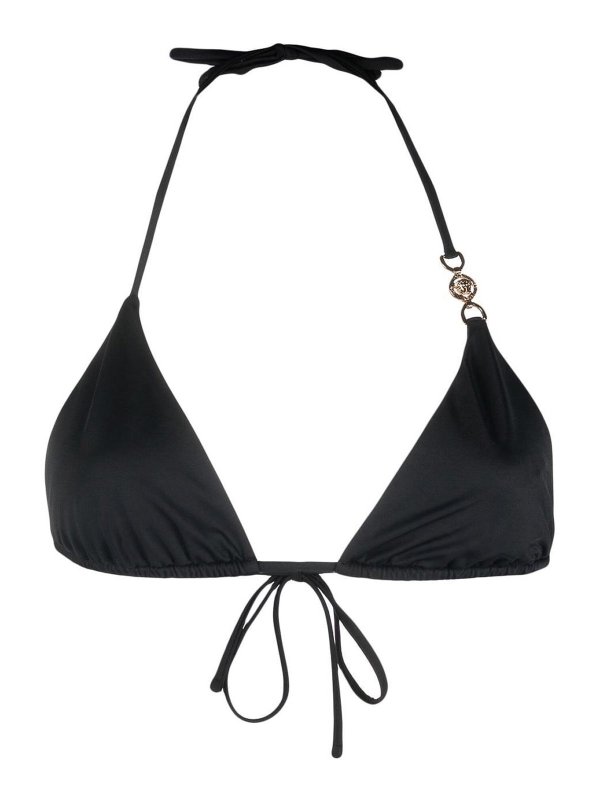 VERSACE: Bikinis - Maillot De Bain - Noir