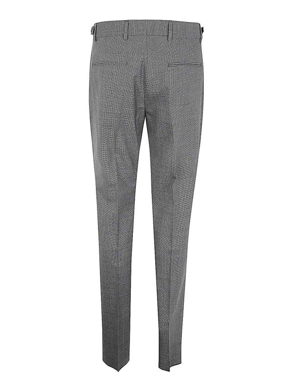 VERSACE: テーラードトラウザー online - テーラードパンツ - グレー