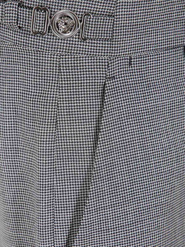 The Best Shops VERSACE: テーラードトラウザー - テーラードパンツ - グレー