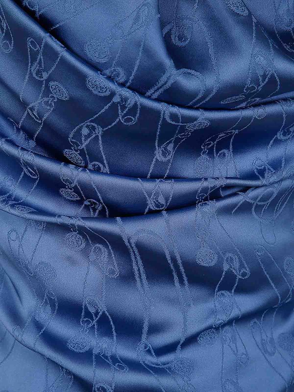 The Best Shops VIVIENNE WESTWOOD: Robe longueur genou - Robe Au Genou - Bleu