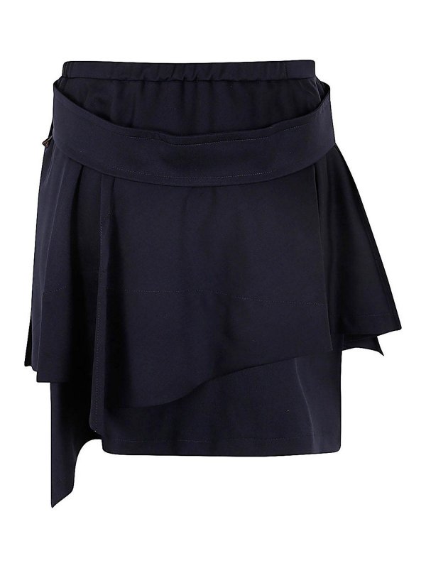 VIVIENNE WESTWOOD: Faldas media pierna y semilargas online - Falda Semilarga - Azul