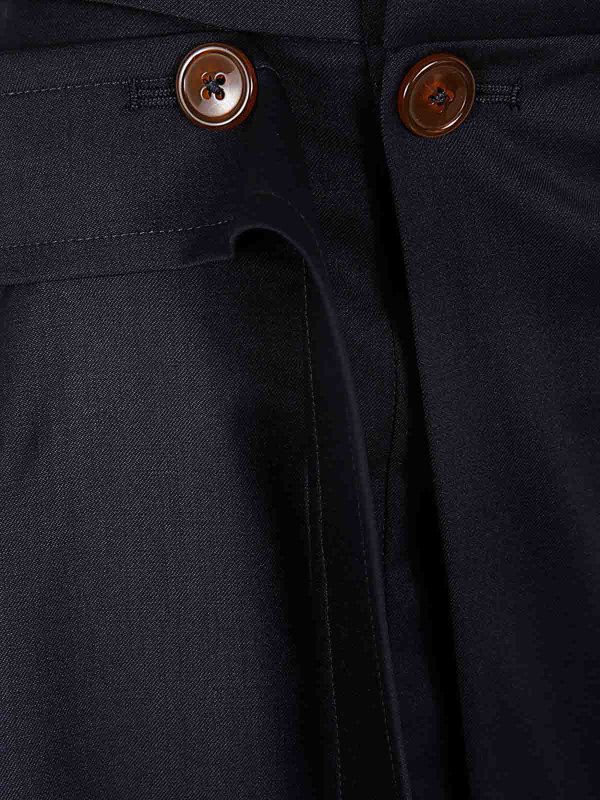 The Best Shops VIVIENNE WESTWOOD: Faldas media pierna y semilargas - Falda Semilarga - Azul