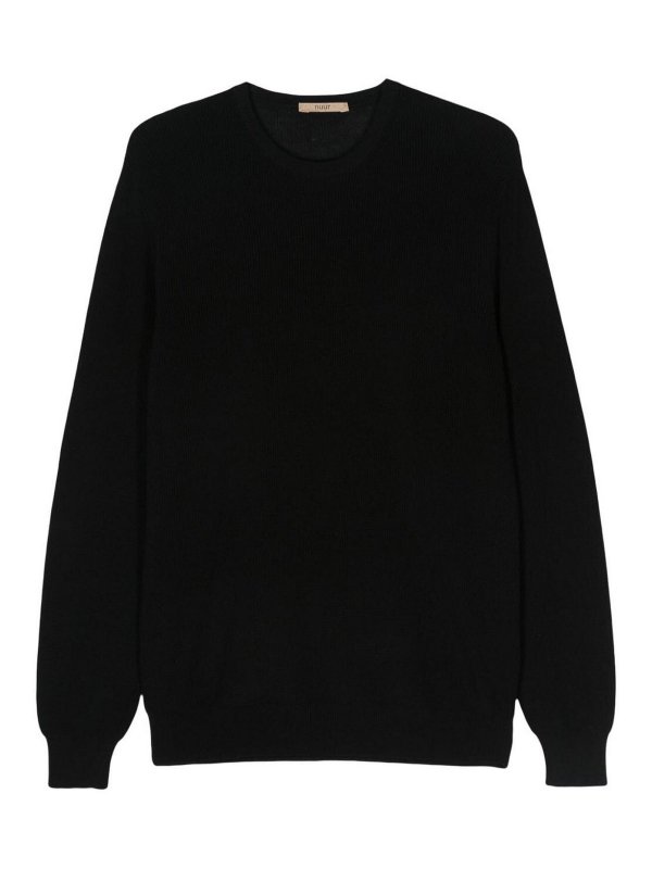 NUUR: クルーネック - クルーネック - 黒