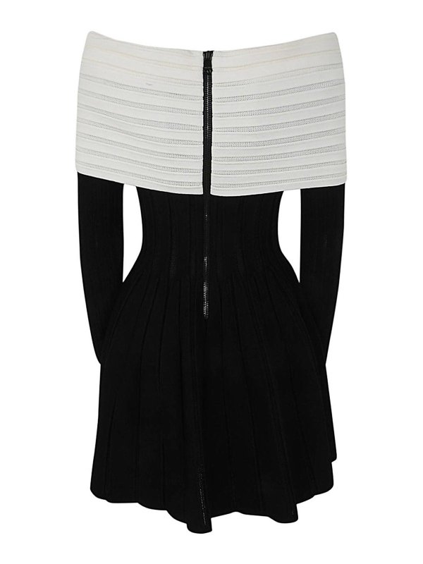 The Best Shops Balmain: abiti corti - Vestito  svasato corto