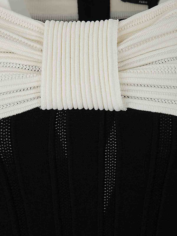 Vestito  svasato corto shop online: Balmain