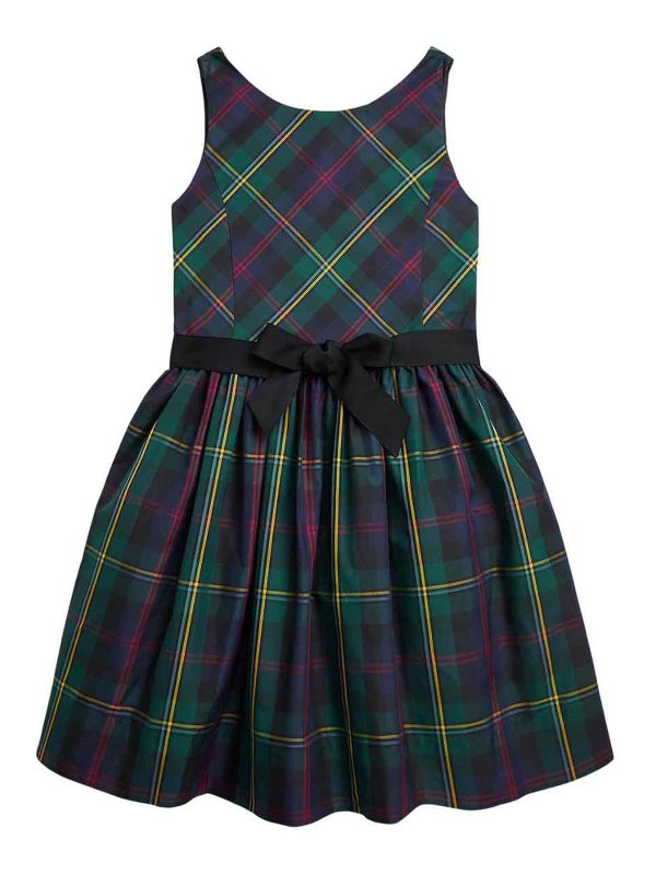 POLO RALPH LAUREN: ニーレングスドレス - 膝丈ドレス - 緑