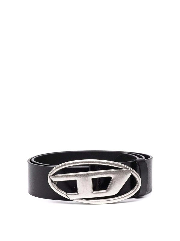 DIESEL: Cinturones - Cinturón - Negro