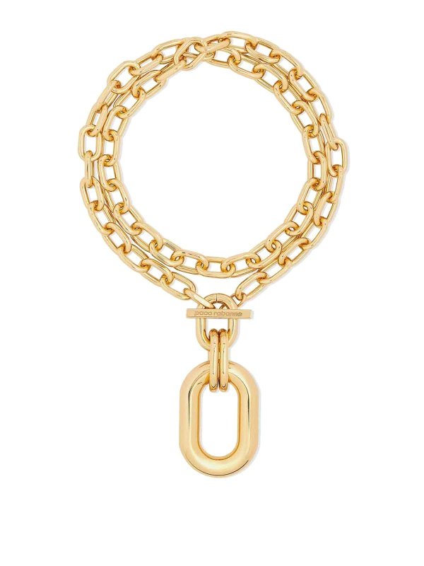 PACO RABANNE: ネックレス - ネックレス/チョーカー - 金