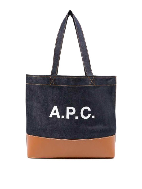 A.P.C.: Handtaschen - Shopper - Braun