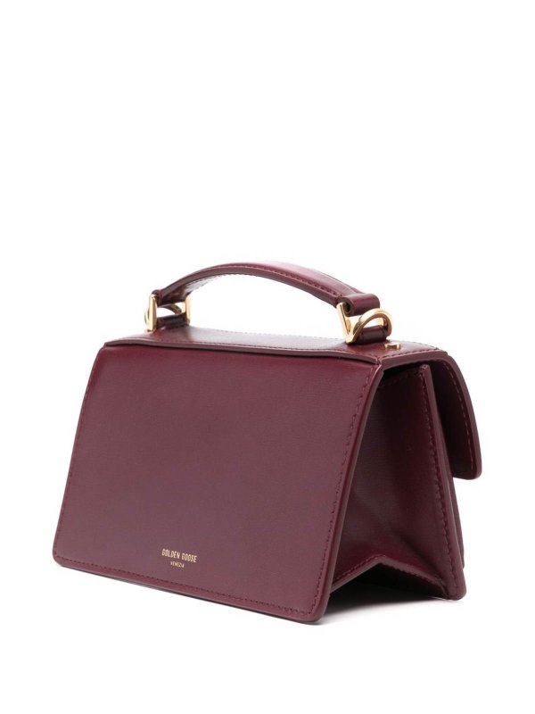 クロスボディバッグ - 赤 shop online: GOLDEN GOOSE