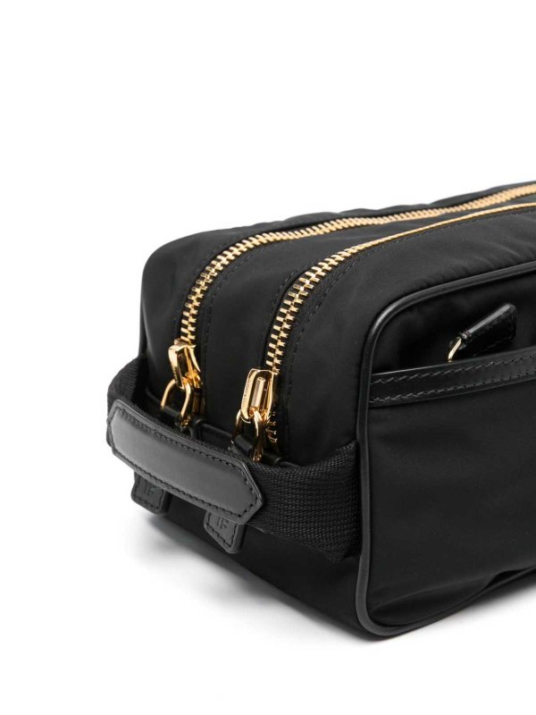 TOM FORD: Cases & Covers online - Recycled Nylon Double Zip Toiletry