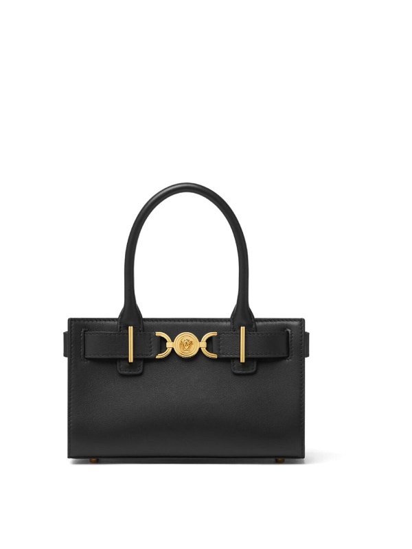 VERSACE: Sacs à main - Sac Cabas - Noir