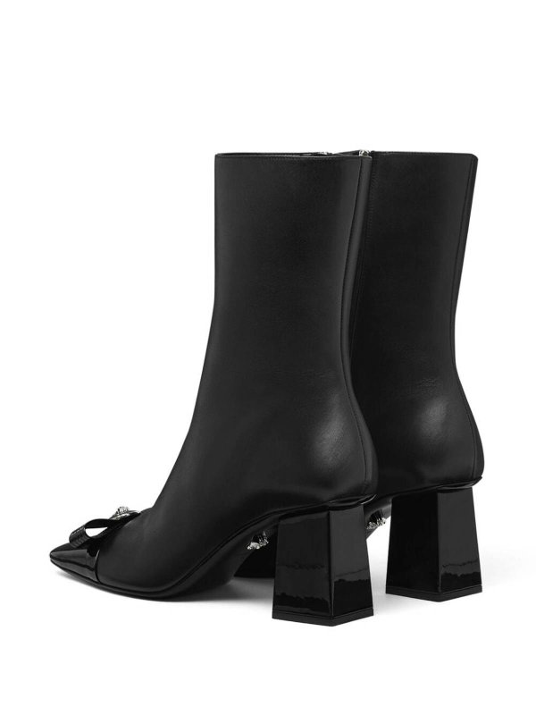 VERSACE buy online Leather Booties