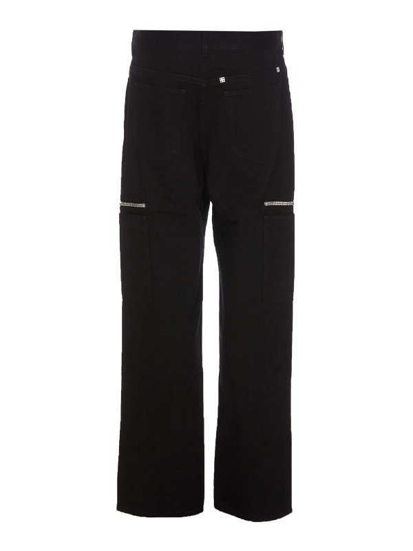GIVENCHY: Bootcut online - Bootcut Jeans - Schwarz