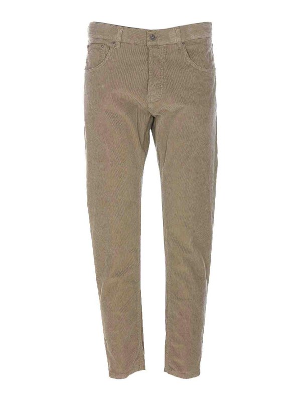 DONDUP: カジュアルトラウザー - カジュアルパンツ - 緑