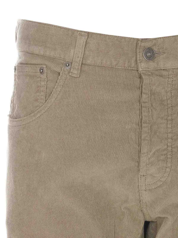 カジュアルパンツ - 緑 shop online: DONDUP