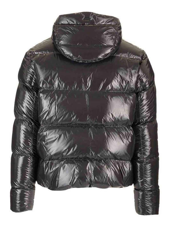 HERNO: bombers online - Black glossy bomber