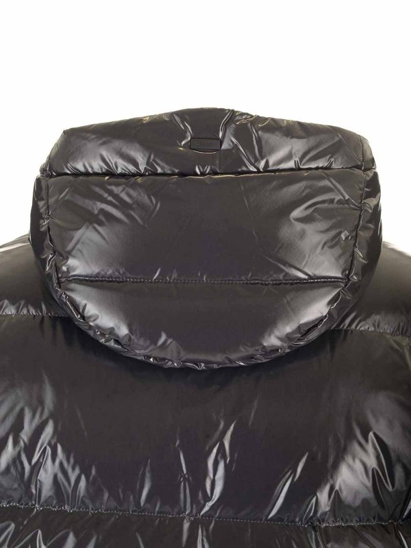 The Best Shops HERNO: Black glossy bomber