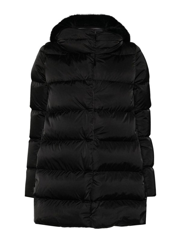 HERNO: casual jackets - Black jacket