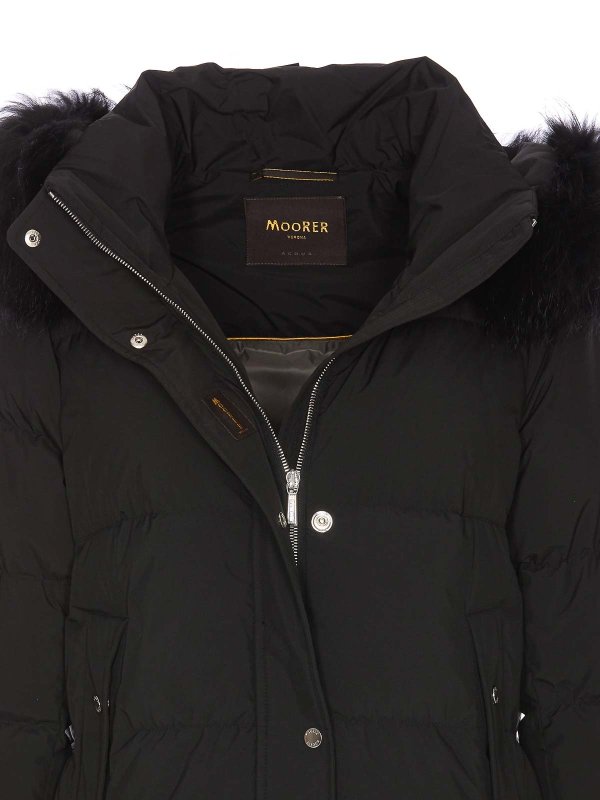 Kurzer Mantel - Schwarz shop online: MOORER