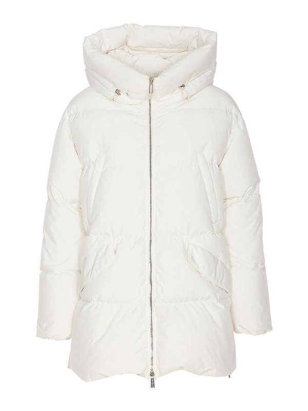 MOORER: ダウン・ハイテクジャケット - ダウンジャケット - 白