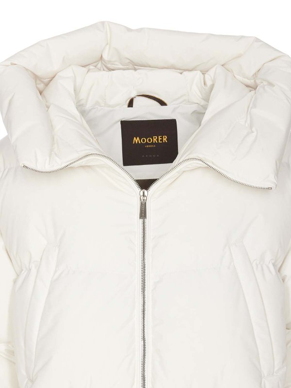 ダウンジャケット - 白 shop online: MOORER