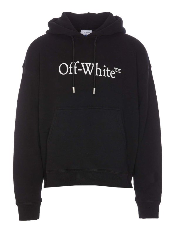 OFF-WHITE: Felpe e maglie - Felpa con cappuccio da skate con logo