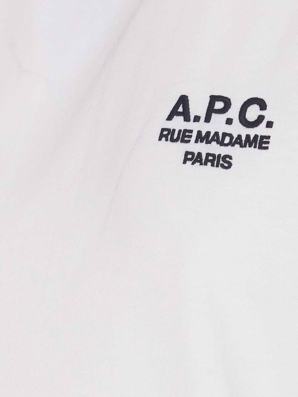 The Best Shops A.P.C.: T-shirts - T-Shirt - Weiß
