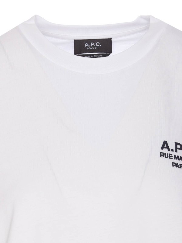 T-Shirt - Weiß shop online: A.P.C.