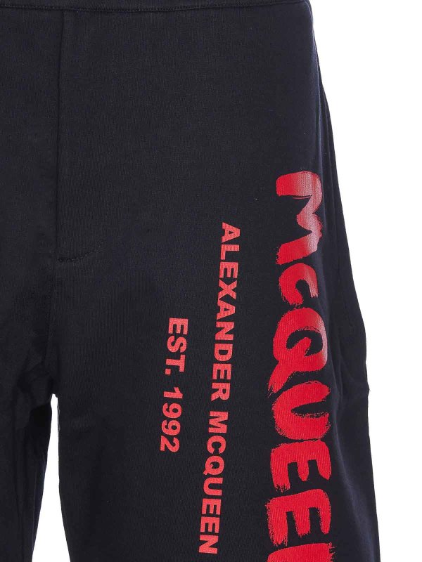 ショートパンツ - 黒 shop online: ALEXANDER MCQUEEN