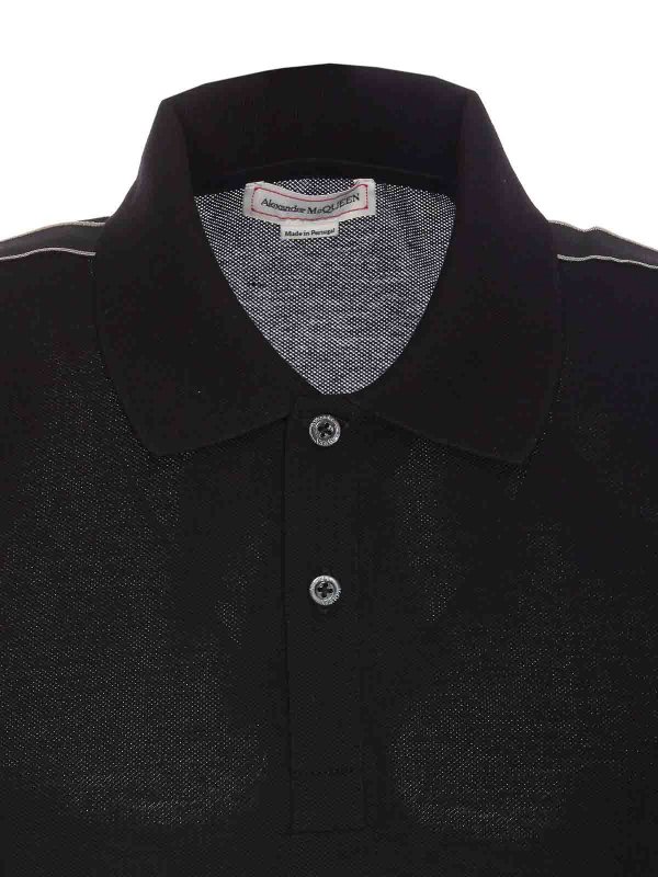 Polo - Noir shop online: ALEXANDER MCQUEEN