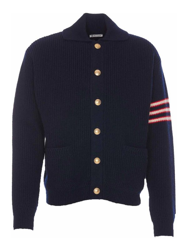 BALLY: Casualjacken - Casualjacke - Blau