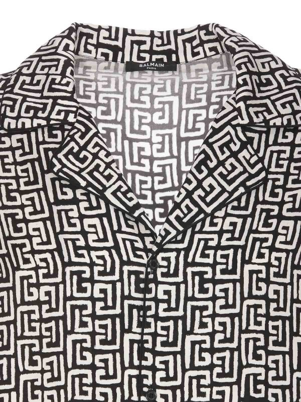 Hemd - Schwarz shop online: Balmain